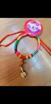 Colorful ring diamond knot hanging peach wood bracelet Application Scenario